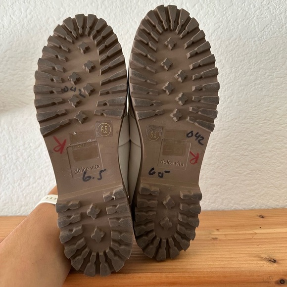 Dolce Vita Aubree Woven Loafers in Cream 6.5 - Picture 10 of 10